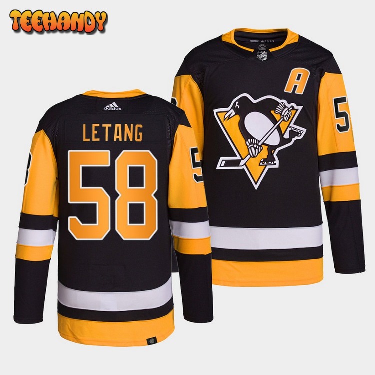 Pittsburgh Penguins Kris Letang Opening Night Black Jersey