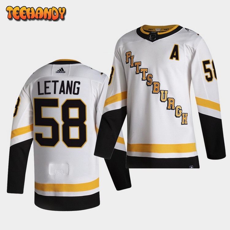 Pittsburgh Penguins Kris Letang Reverse Fourth White Jersey