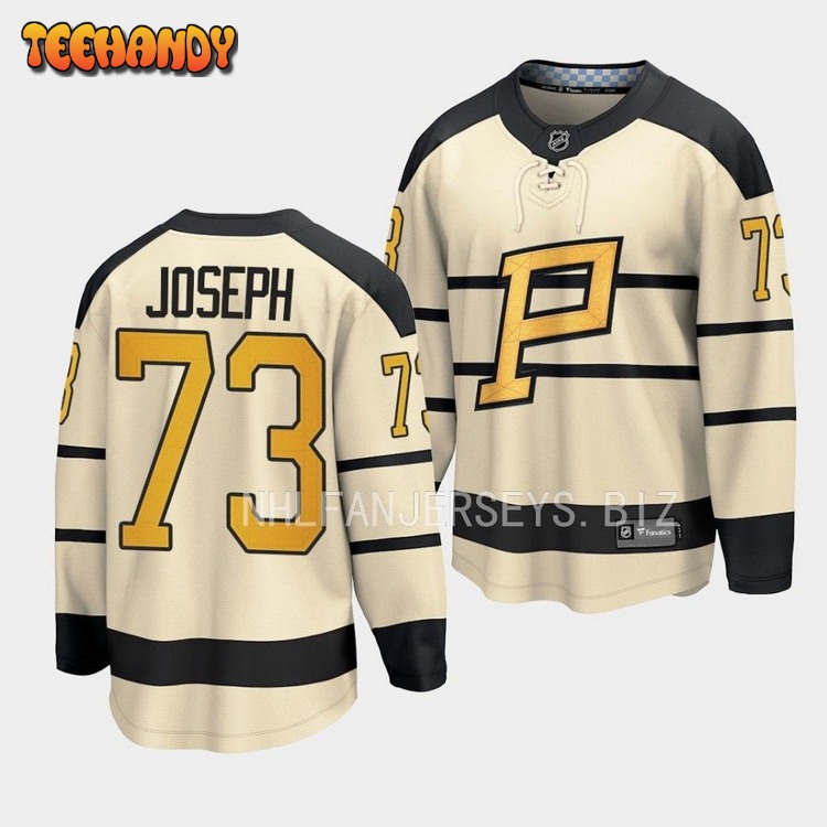 Pittsburgh Penguins Pierre-Olivier Joseph 2023 Winter Classic Cream Jersey