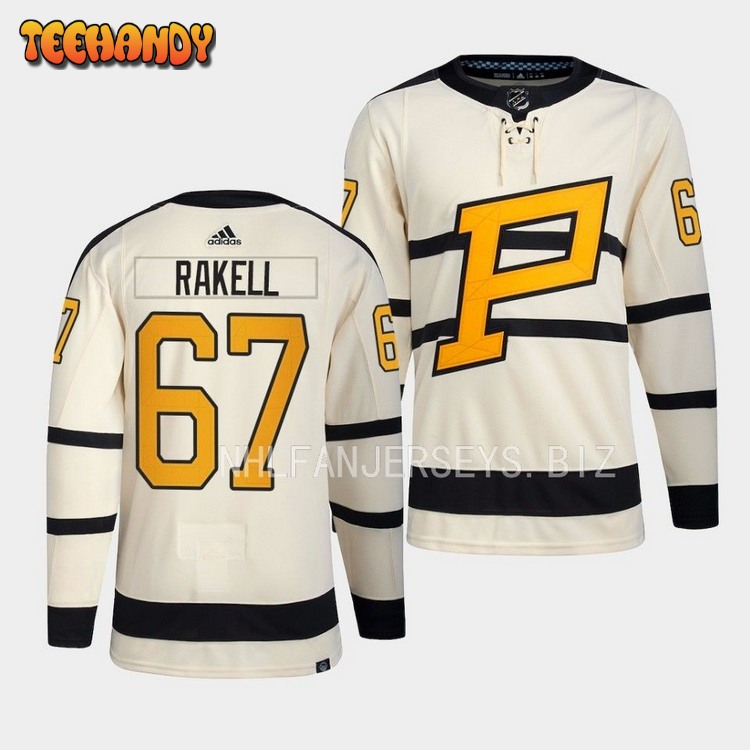 Pittsburgh Penguins Rickard Rakell 2023 Winter Classic Cream Jersey