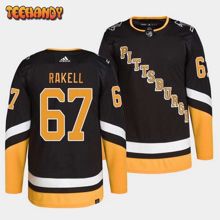 Pittsburgh Penguins Rickard Rakell Alternate Black Jersey