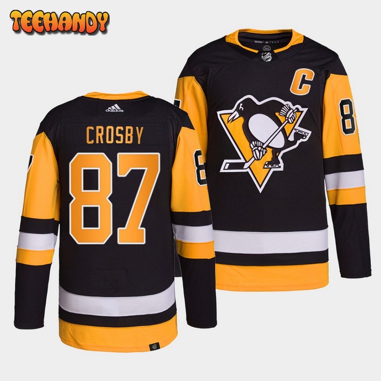 Pittsburgh Penguins Sidney Crosby Opening Night Black Jersey