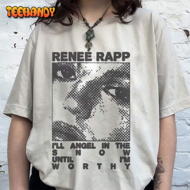 Renee Rapp Angel Retro Shirt, Snow Angel Merch Shirt, Reneé Rapp Shirt