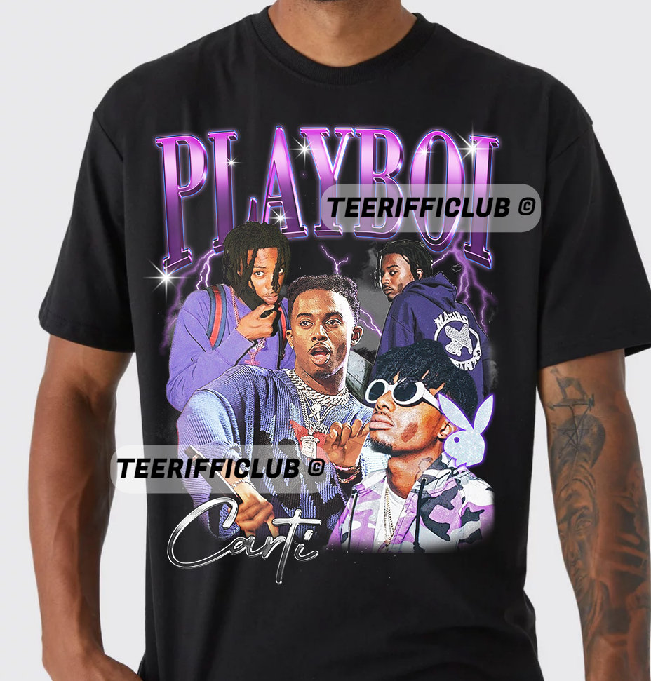 Retro Playboi Carti T-Shirt Hiphop Shirt, 90s T Shirt