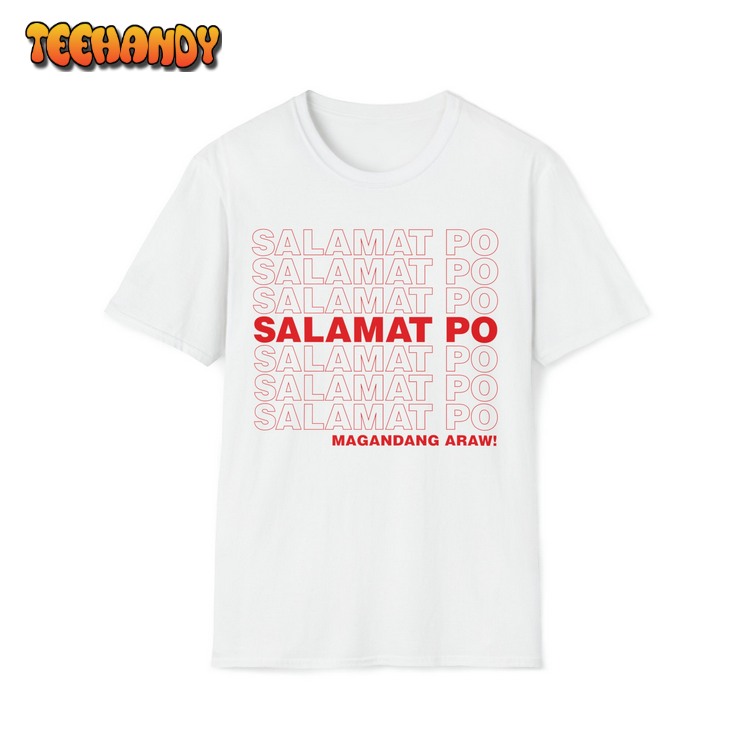 Salamat Po – Unisex Softstyle T-Shirt