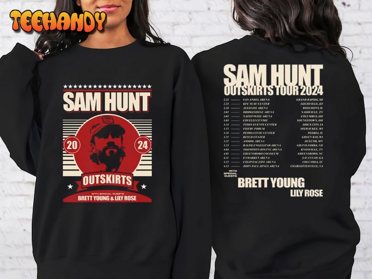 Sam Hunt 2024 Outskirts Tour Unisex Sweatshirt