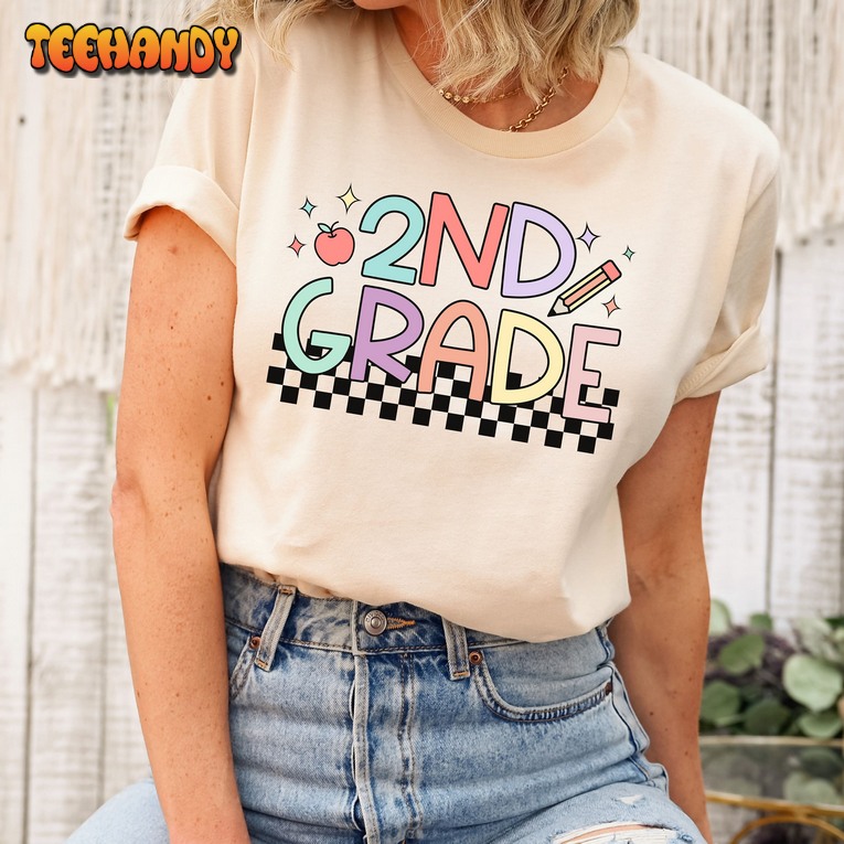 Second Grade Team Teacher Shirt, 2nd Grade Teacher Shirt, Cute Group Teacher Shirt