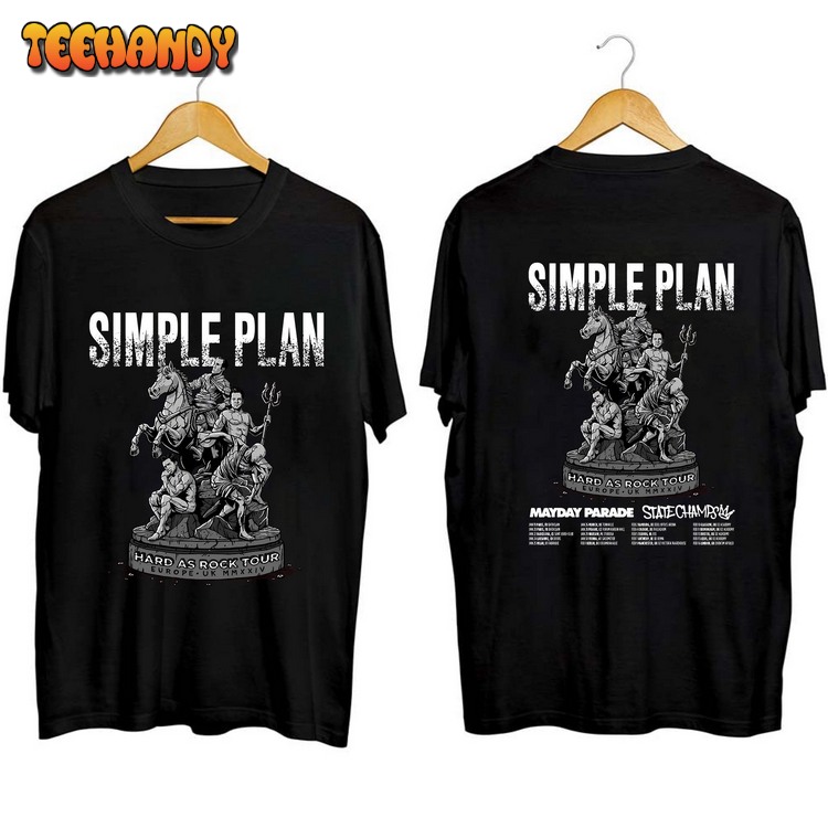 Simple Plan 2024 UK Tour Shirt, Simple Plan Band Fan Shirt