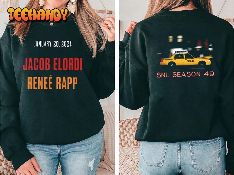 SNL Season 49 Jacob Elordi Renee Rapp Shirt