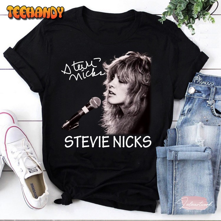 Stevie Nicks 5 Rock Band Merch T-Shirt, Stevie Nicks Shirt, Fleetwood Mac Shirt