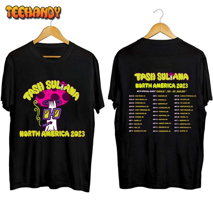 Tash Sultana North American Tour 2023 Shirt, Tash Sultana Fan Shirt