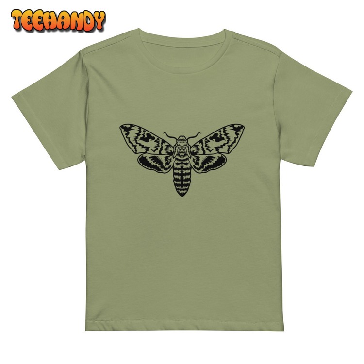 Tattoo Style Gothic Death Moth Women’s T Shirt