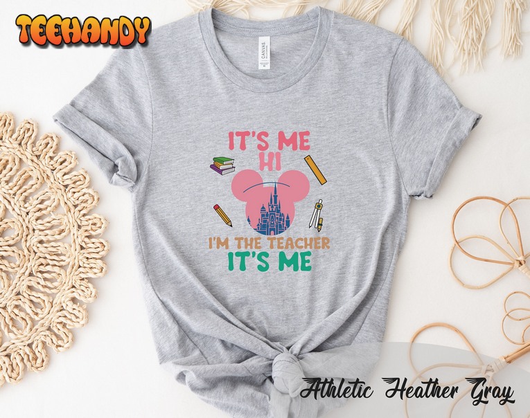 Teacher Disney Shirt ,Mickey Minnie Teach Love Inspire Disneyland Shirt