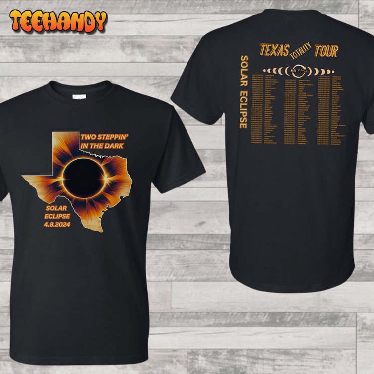 Texas Solar Eclipse Totality Tour 2024 Unisex Sweatshirt