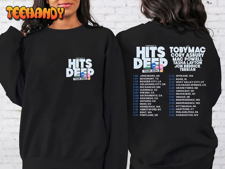 TobyMac Hits Deep Tour 2024 Shirt, TobyMac Fan Shirt