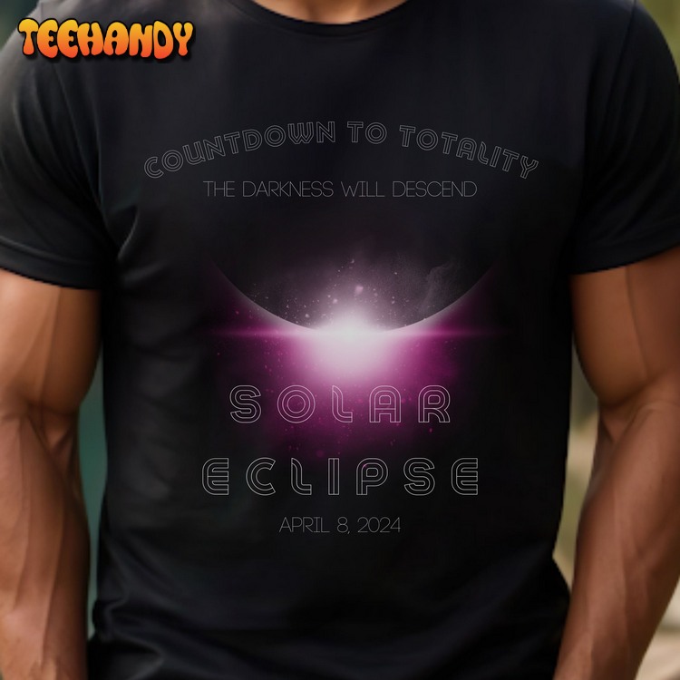 Total Solar Eclipse 2024 Shirt, Tour of Darkness Tour of Totality T-shirt