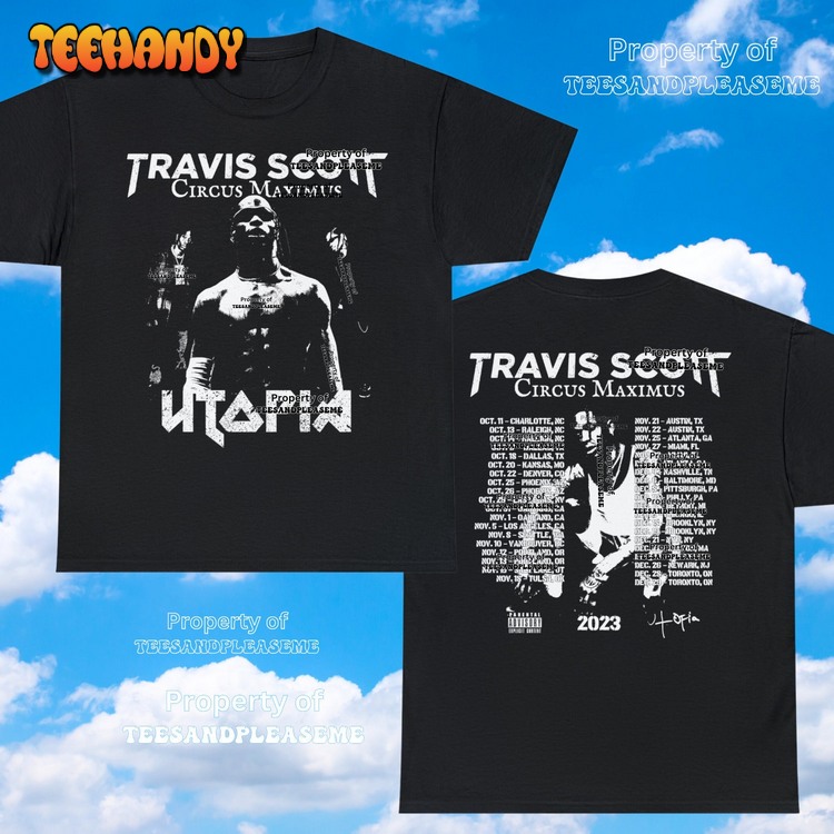 Travis Scott Shirt Travis Scott Utopia Shirt Circus Maximus Shirt