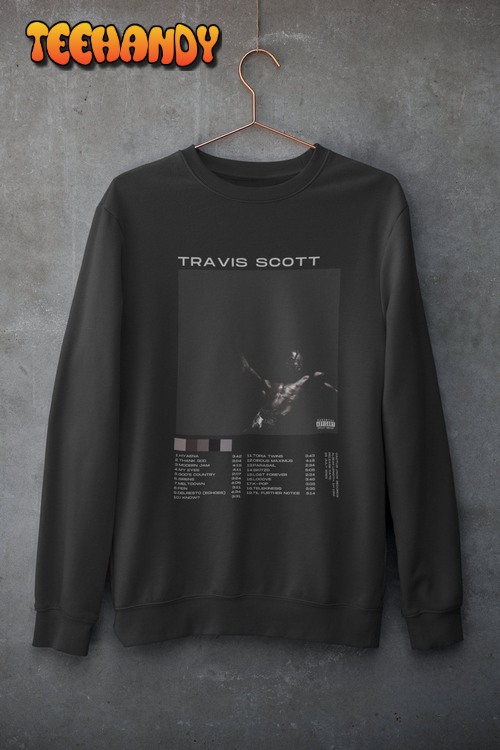 Travis Scott Utopia Album Merch Crewneck Sweatshirt