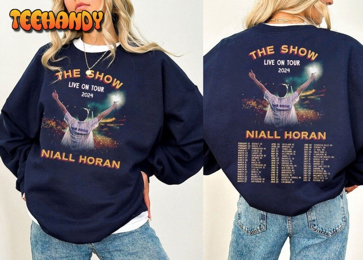 Vintage Live On Tour 2024 Shirt, Niall Horan The Show Live On Tour 2024 Shirt