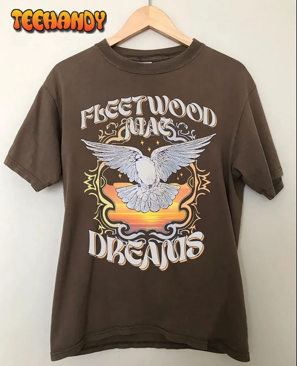 Vintage Retro Fleetwood Mac T-shirt, Fleetwood Mac Vintage Shirt