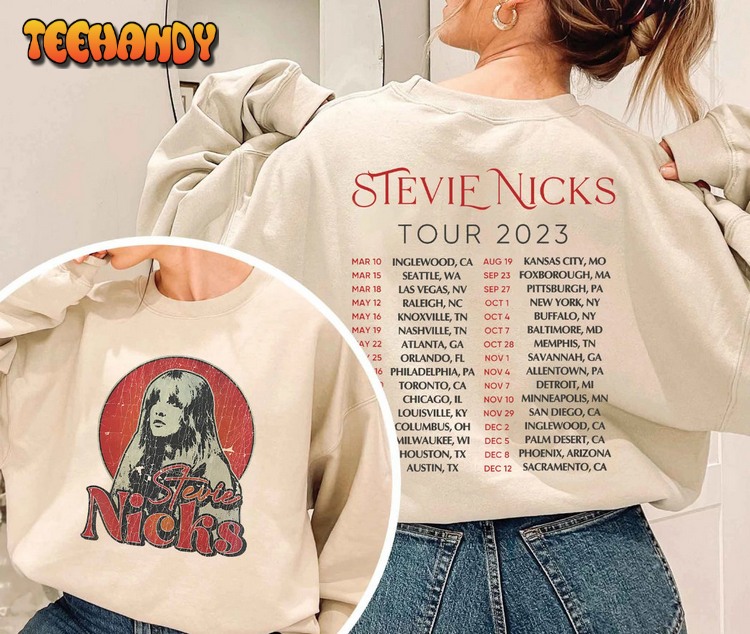 Vintage Stevie Nicks Shirt, Stevie Nick 2023 Tour Shirt