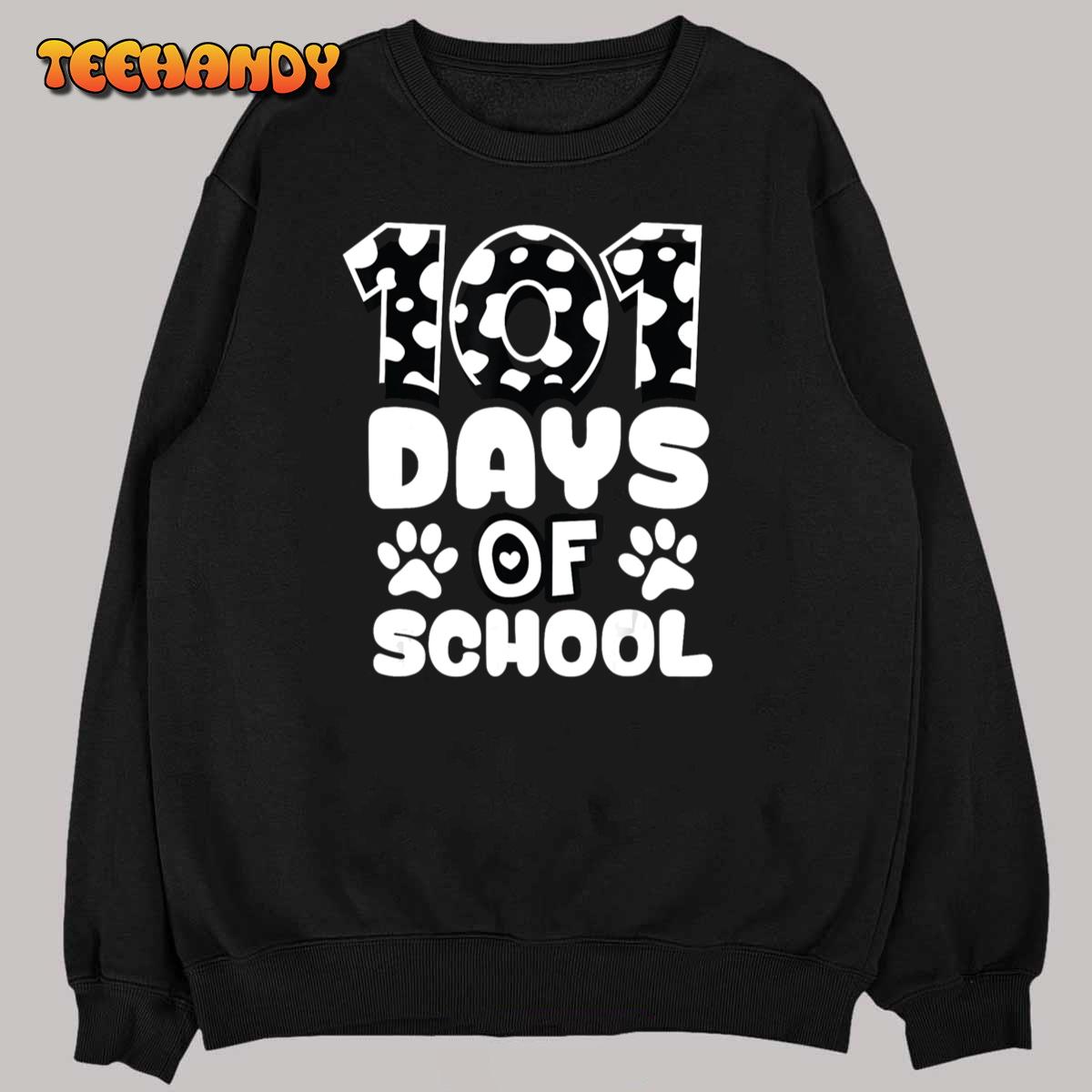 100th Day Of School 101 Days Smarter 100 for Boys Girls Kids T-Shirt