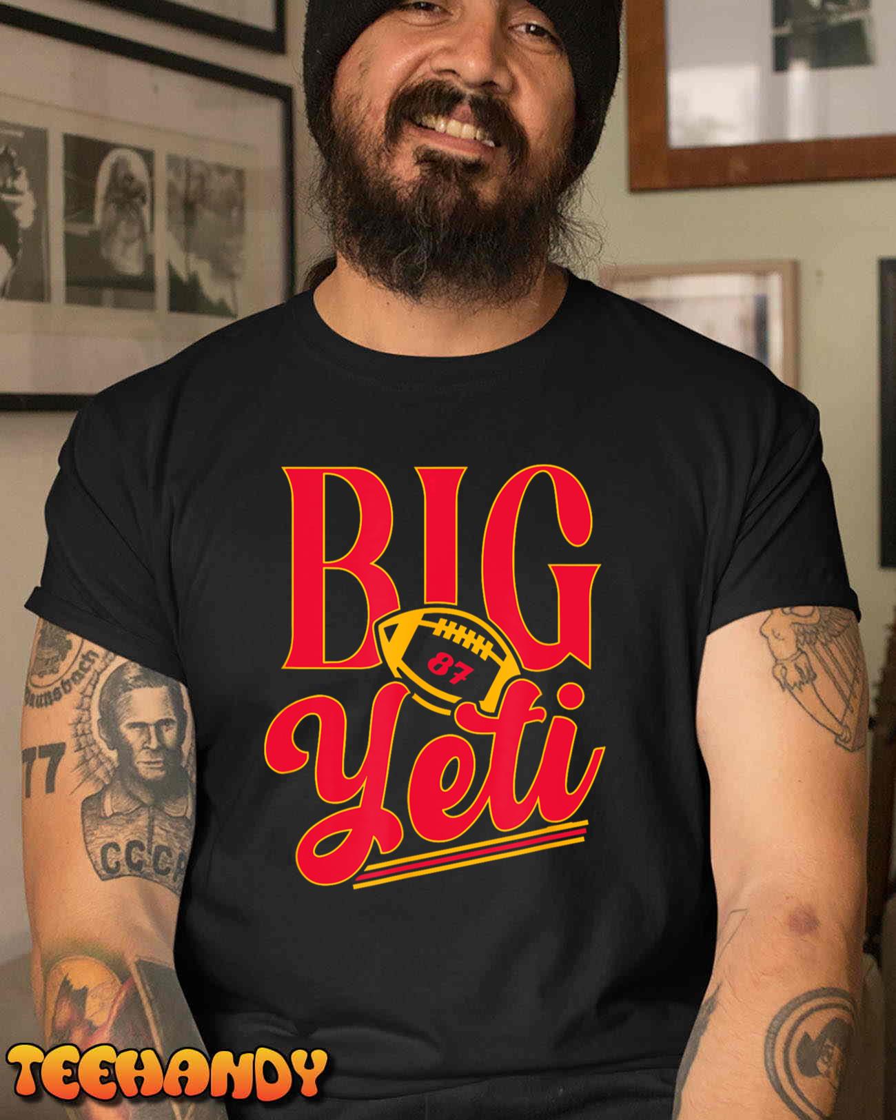 Big Yeti Shirt 87 Number Men Women Kids Unisex T-Shirt