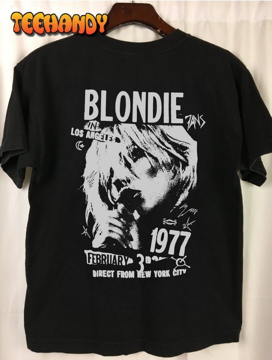 Blondie 1977 Direct From New York City Retro Shirt