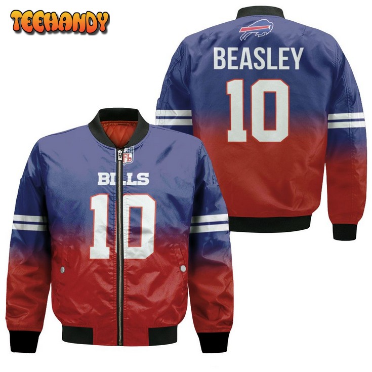 Buffalo Bills Cole Beasley #10 Great Player Nfl American Football Team Royal Bomber Jacket