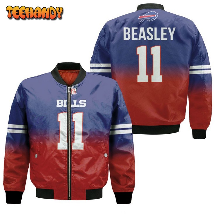 Buffalo Bills Cole Beasley #11 Great Player Nfl American Football Team Royal Bomber Jacket