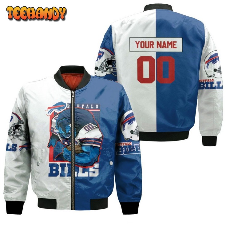 Buffalo Bills Mascot 2020 Afc East Champions Personalized Bomber Jacket