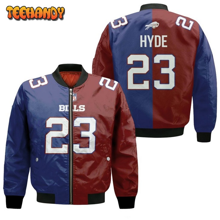 Buffalo Bills Micah Hyde #23 Great Player Nfl Vapor Limited Royal Red Bomber Jacket