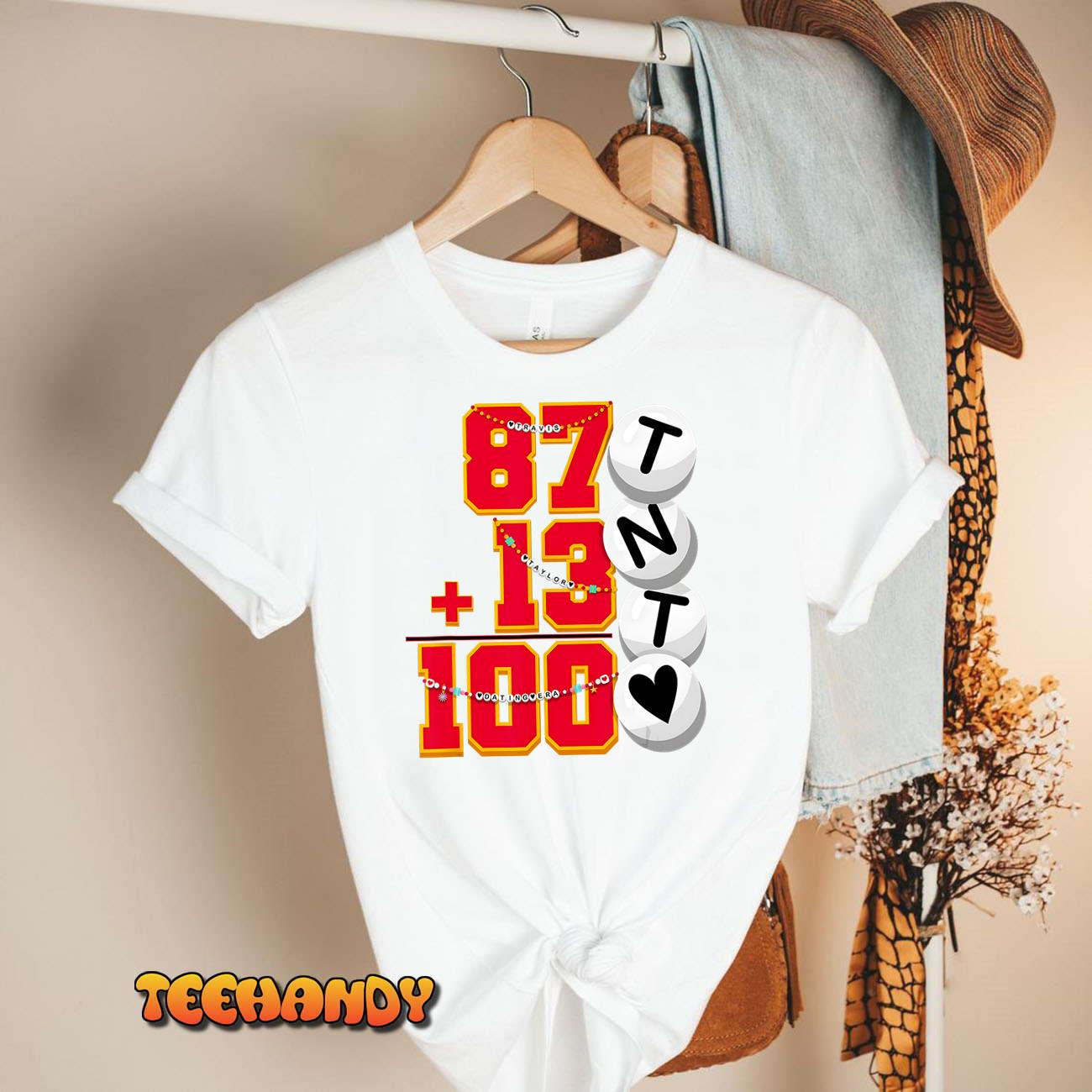 Cute 87 + 13 = 100 Days Of School Taylor 100th day of school Unisex T-Shirt