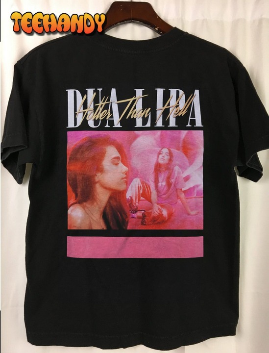 Dua Lipa Hotter Than Hell Bootleg 90s Concert Tour Sweatshirt