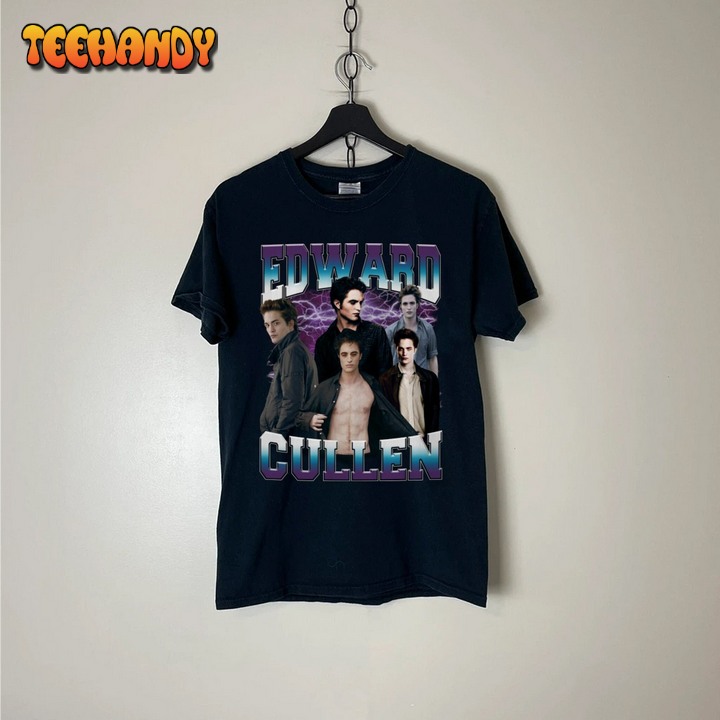 Edward Cullen Movie t shirt, Edward Cullen Wolves T-shirt