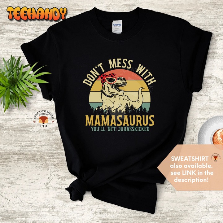 Funny Mothers Day T-Shirt, Dinosaur T-Shirt
