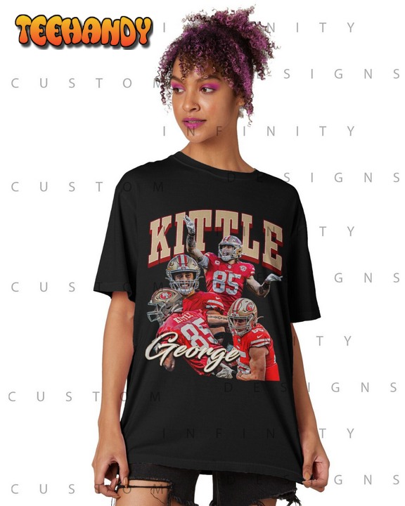 George Kittle shirt Graphic American Sport Player T-shirt