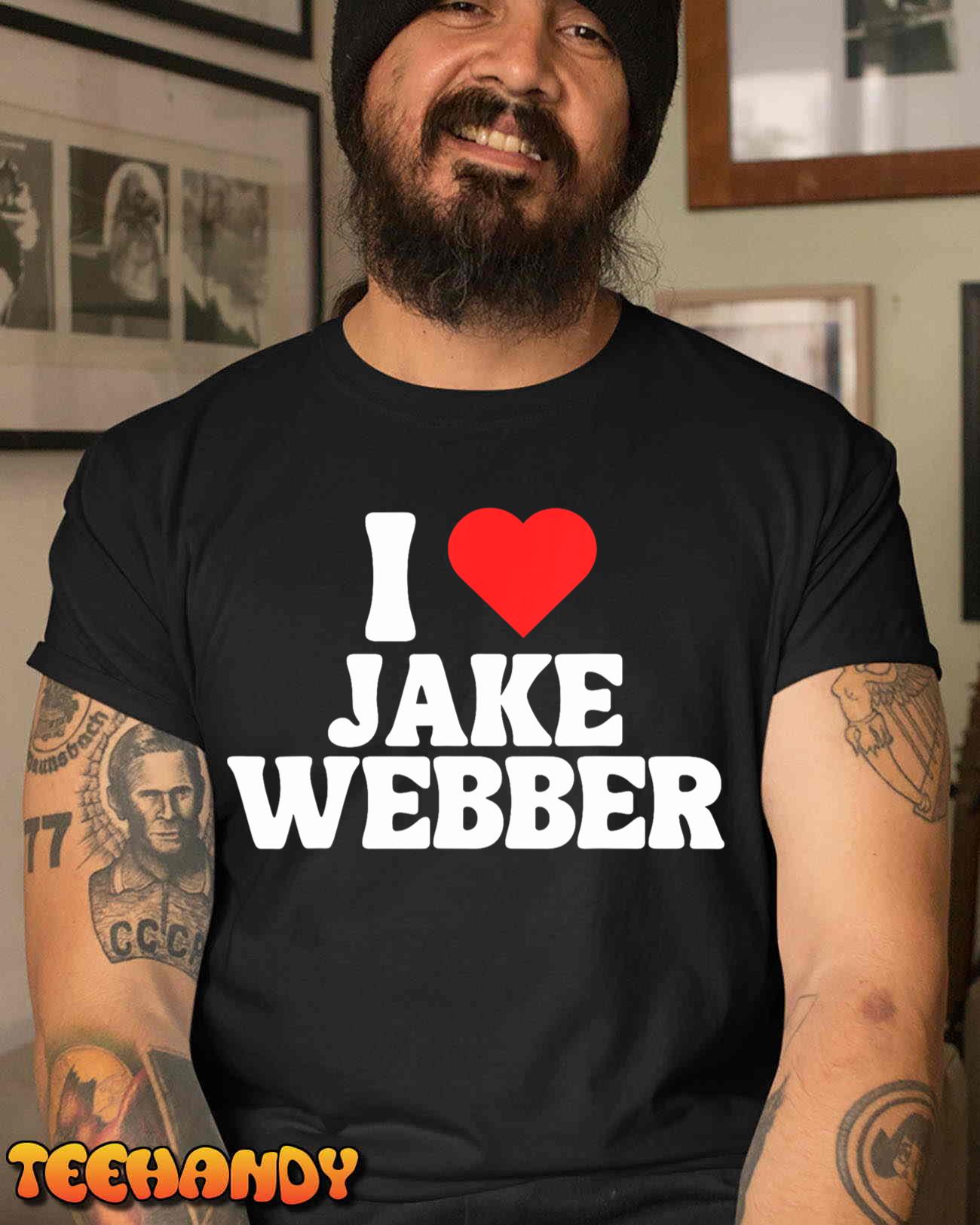 I love Jake Webber, I Heart Jake Webber Unisex T-Shirt