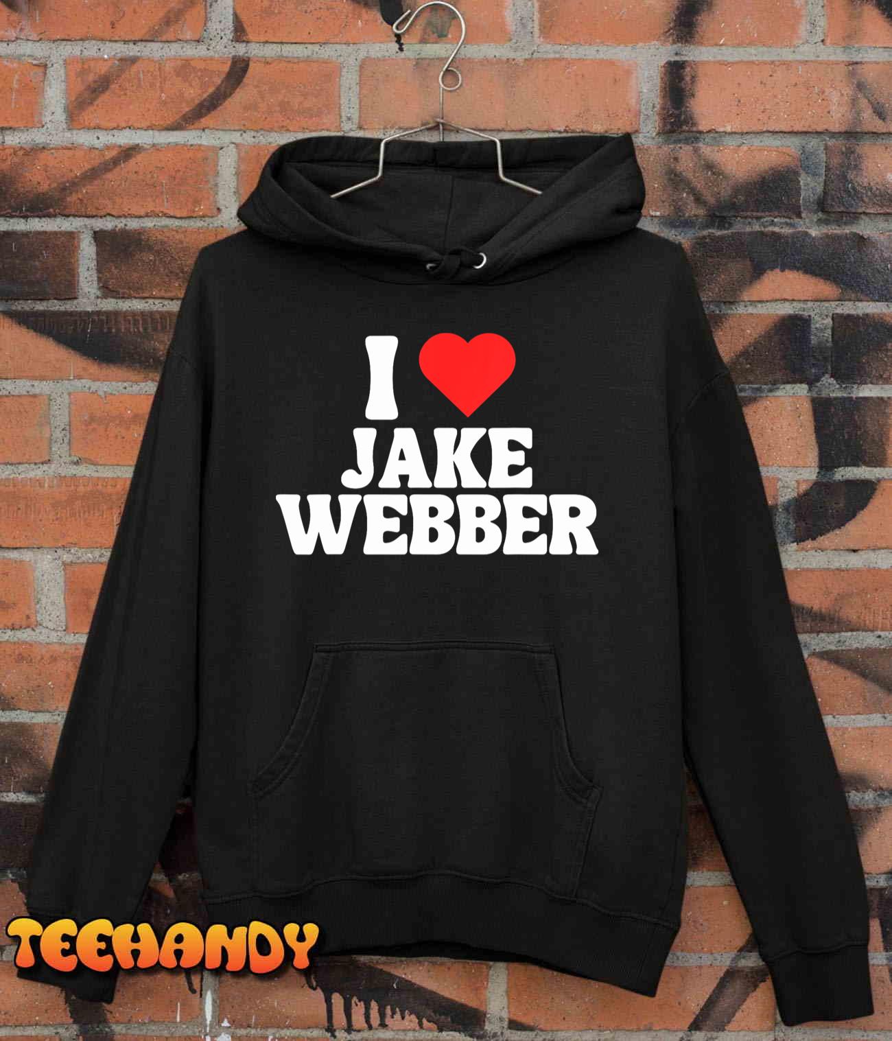 I love Jake Webber, I Heart Jake Webber Unisex T-Shirt