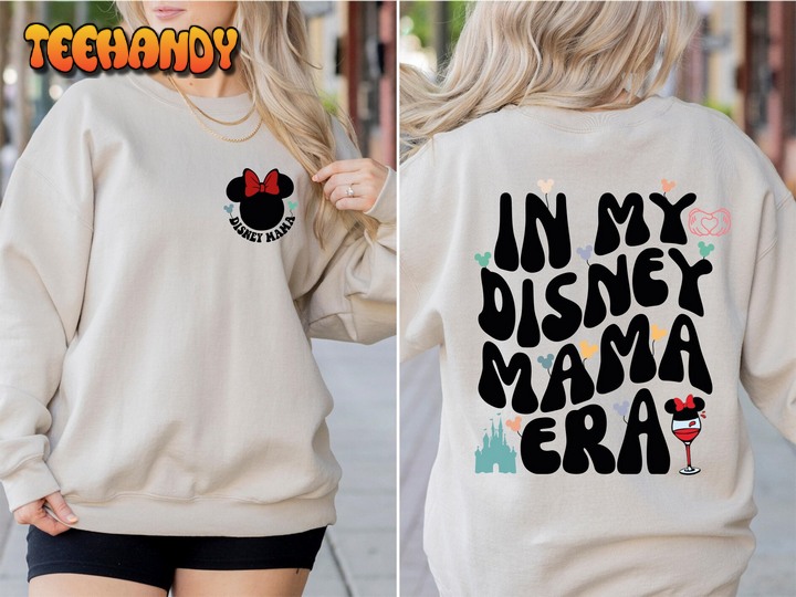 In My Disney Mom Era Sweatshirt, Minnie Mouse Mom Hoodie