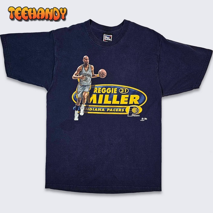 Indiana Pacers Vintage 90s Reggie Miller T-Shirt