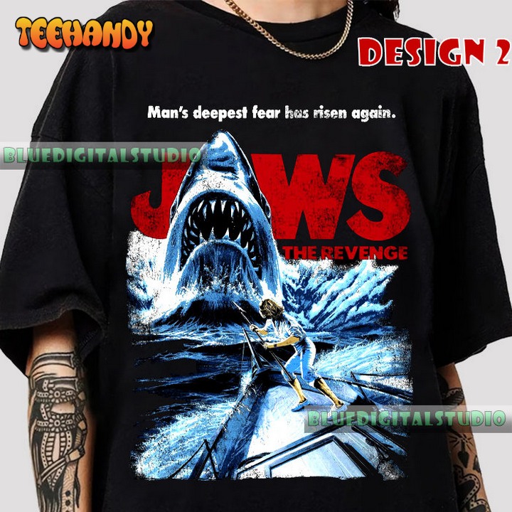 Jaws Movie Classic Horror Movie Fan Shirt