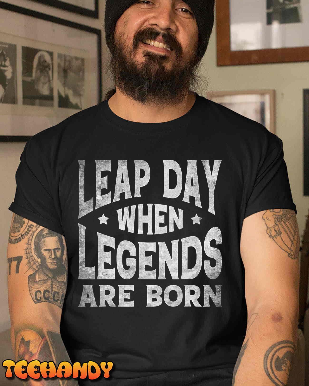 Leap Day February 29 Birthday Leap Year For Men & Women Cool T-Shirt