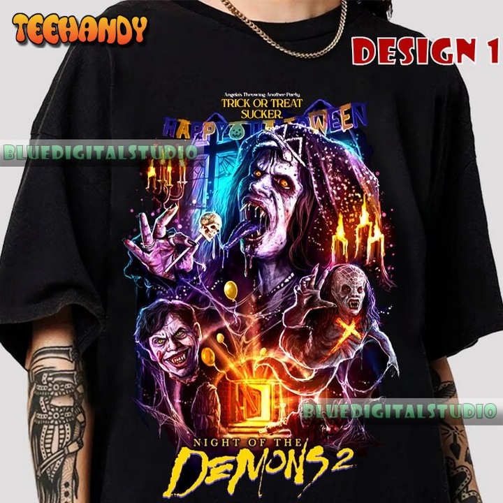 Night Of The Demons T-Shirt, Horror Movie Poster T Shirt