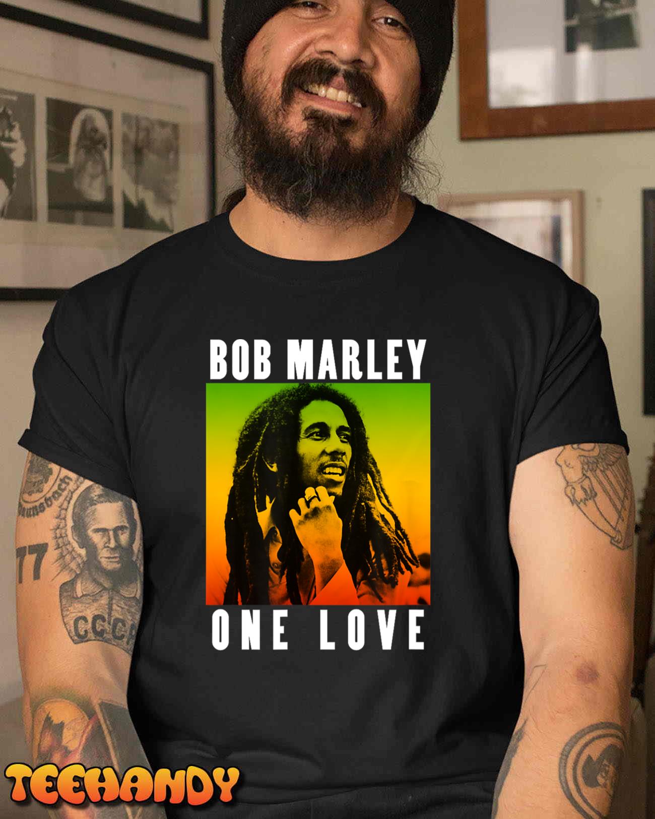 Official Bob Marley One Love Gradient T-Shirt