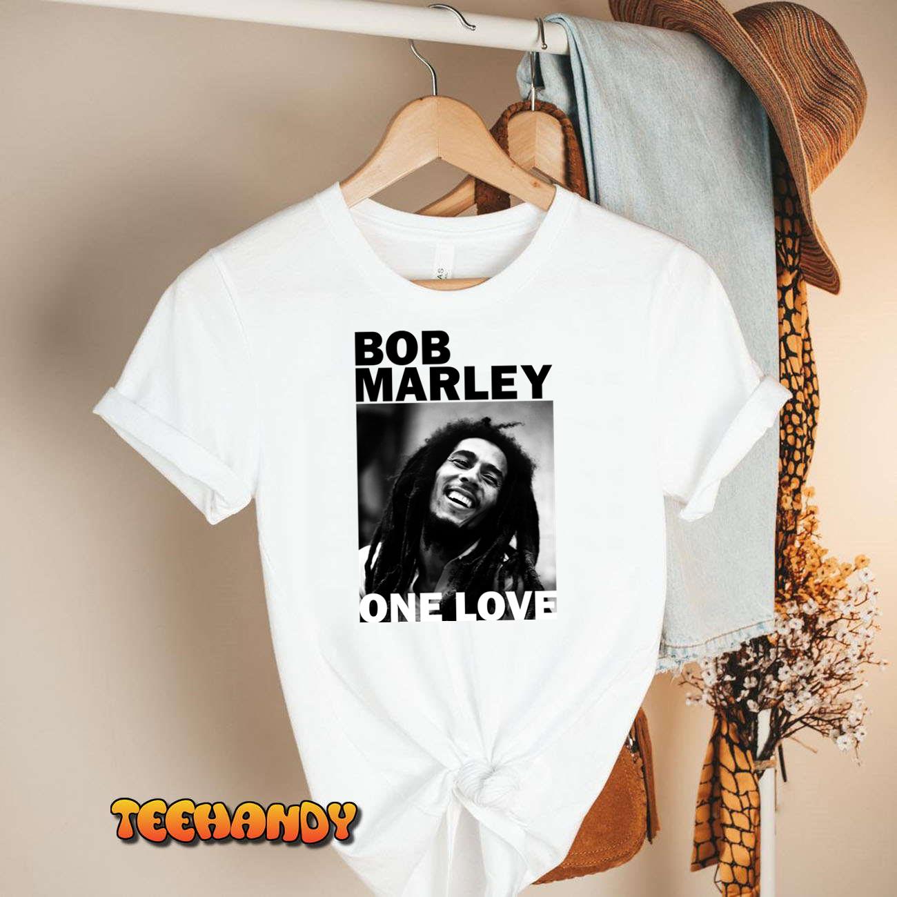 Official Bob Marley One Love Photo Pullover Hoodie