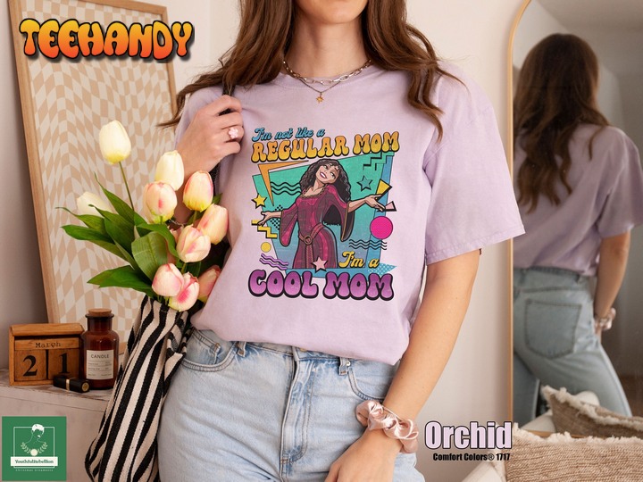 Retro 90s Rapunzel Cool Mom Shirt, I’m Not Like a Regular Mom T-shirt