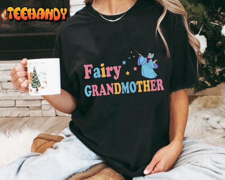 Retro Fairy Grandmother Comfort Colors Shirt
