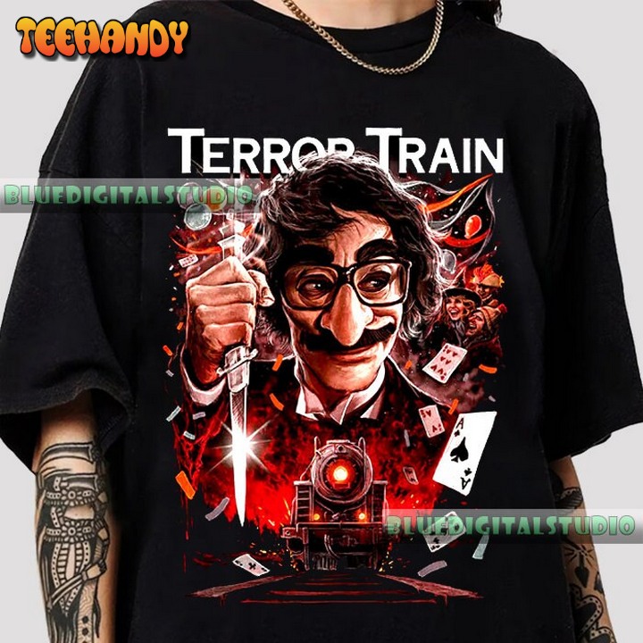 Terror Train T-Shirt, Horror Movie Poster T Shirt