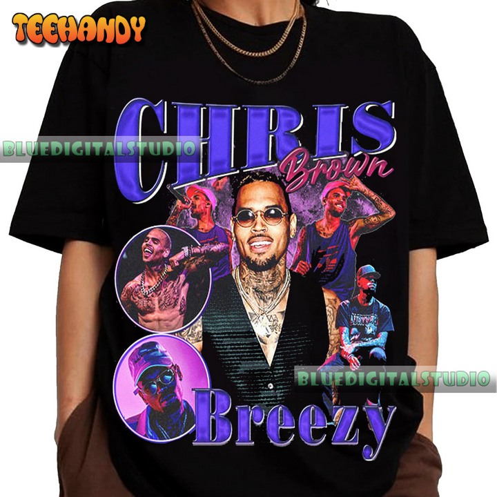 Vintage Chris Brown Bootleg Hip Hop Shirt